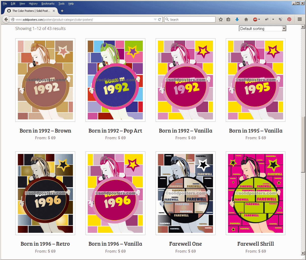 Responsive Shop Programmierung