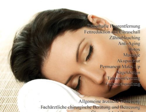 Plakat für Beauty Center