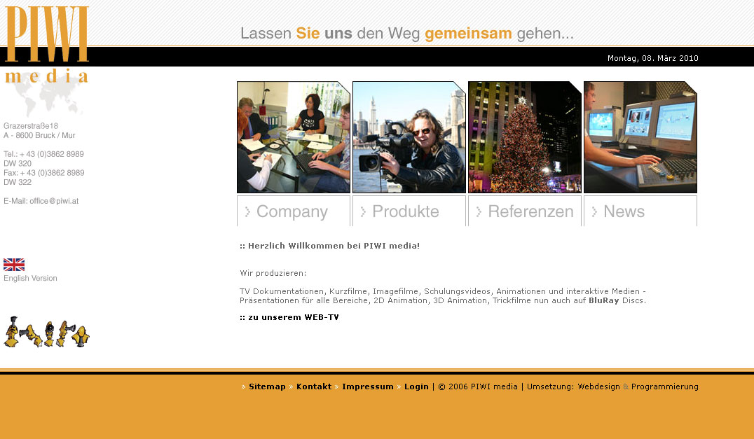 Webdesign für Mediaunternehmen