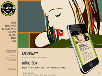 Neu: Webdesign für Bar