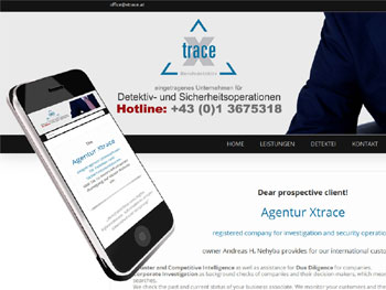 Webdesign Relaunch für Detektivbuero
