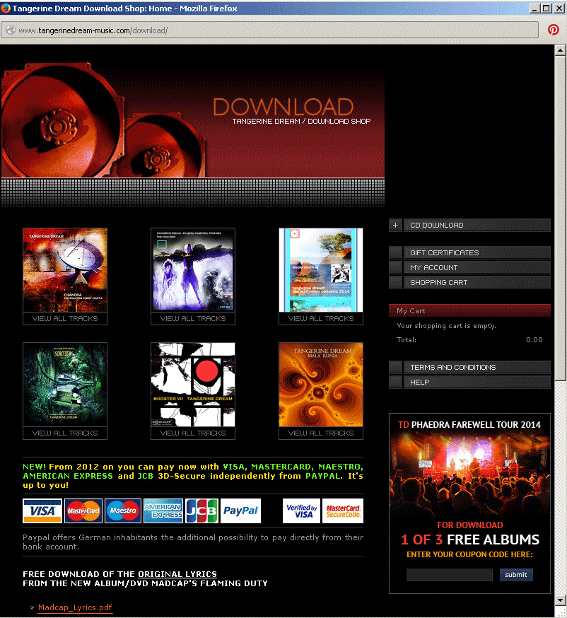 Shop Programmierung für virtuelle Downloads