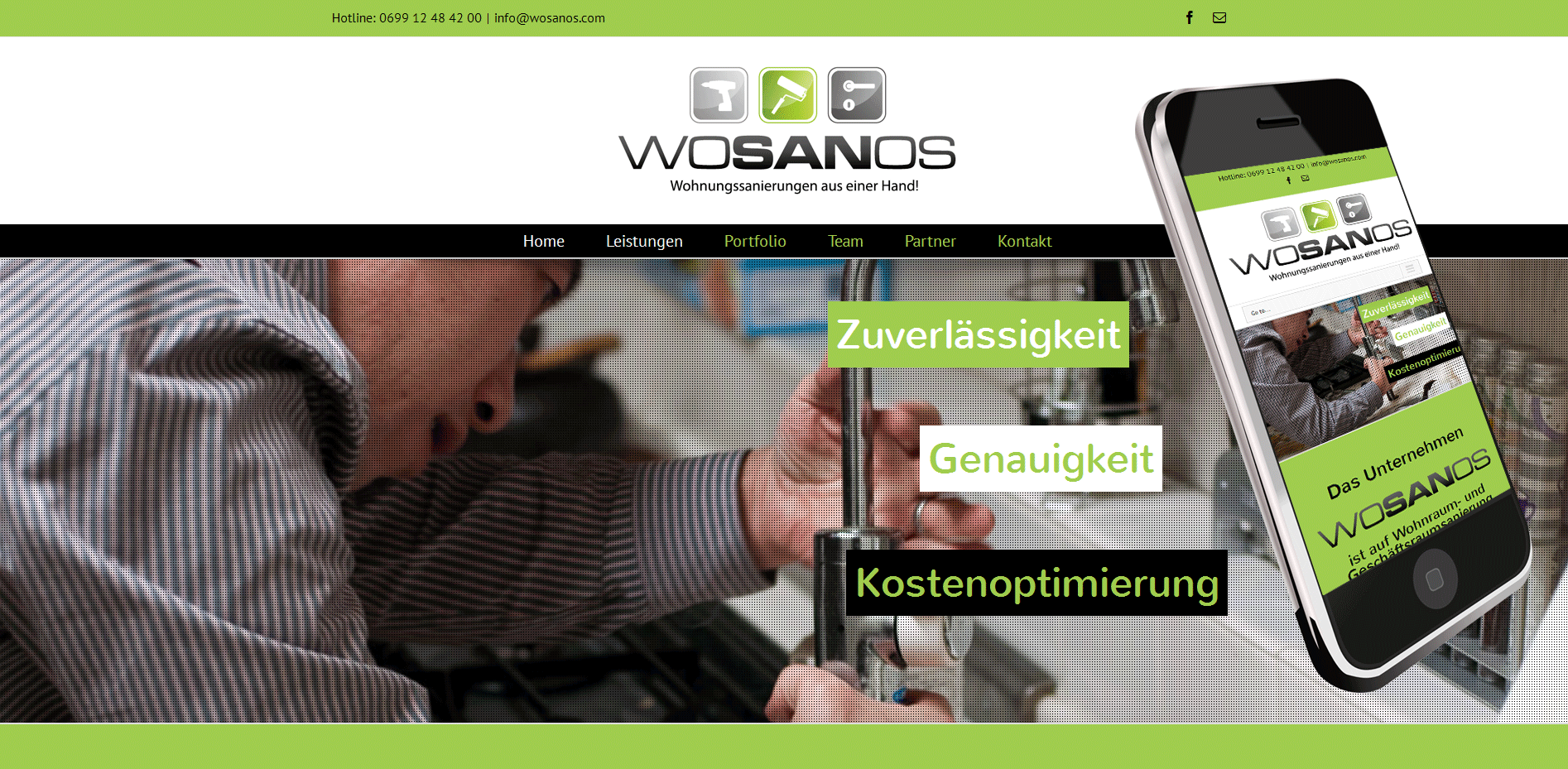 One Pager für Wohnungssanierer