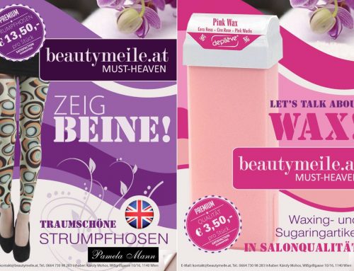 Flyer Design für Beautymeile